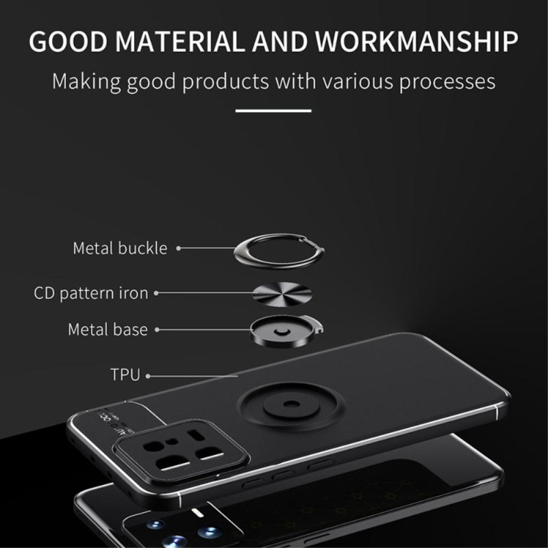 Sormirengas Kickstand TPU - kotelo Xiaomi 13 5G: lle