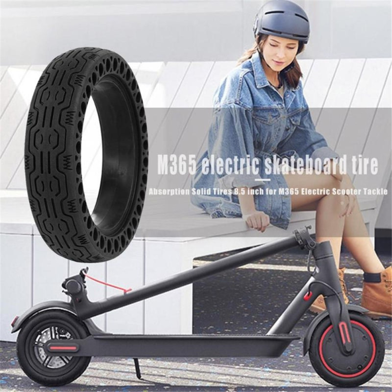 Puncture-free tire rubber tire accessories for Xiaomi M365 electric scooter