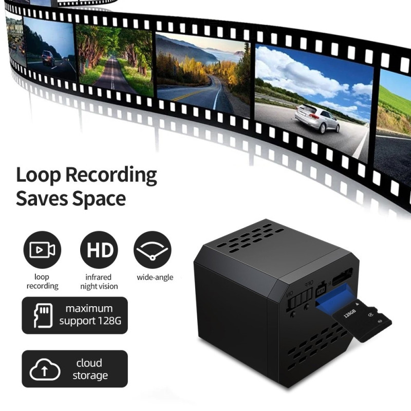 Security camera + 32GB night vision surveillance motion detection remote viewing