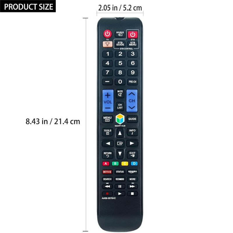 TV remote control Replacement for AA59-00784C For Samsung TV