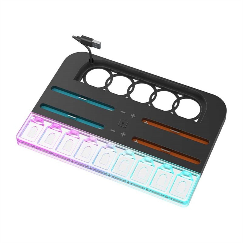 Compatible with Nintendo Switch 2 Charging Dock for 4 Joy-Con Controllers