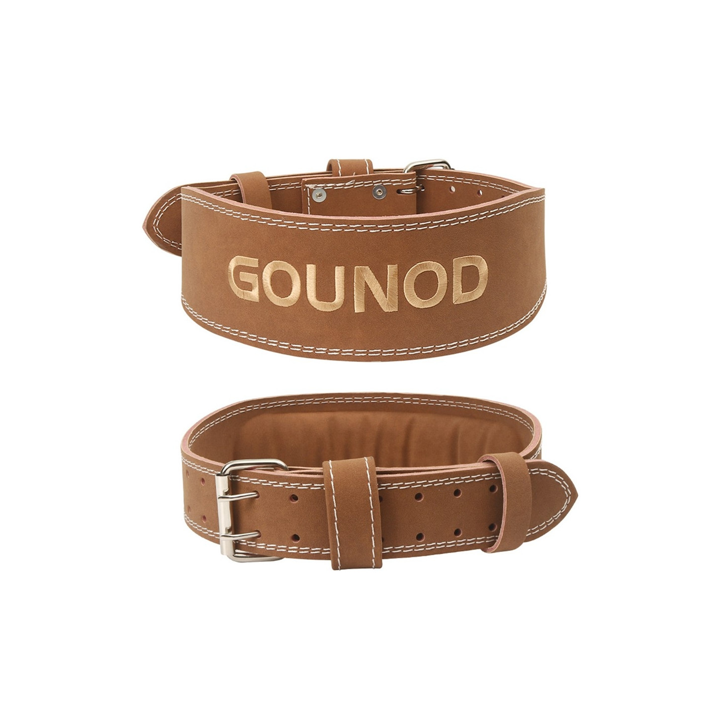 Bælte Vægtløftning Styrkeløft Squats Dødløft Træning Bæltestøtte Størrelse M