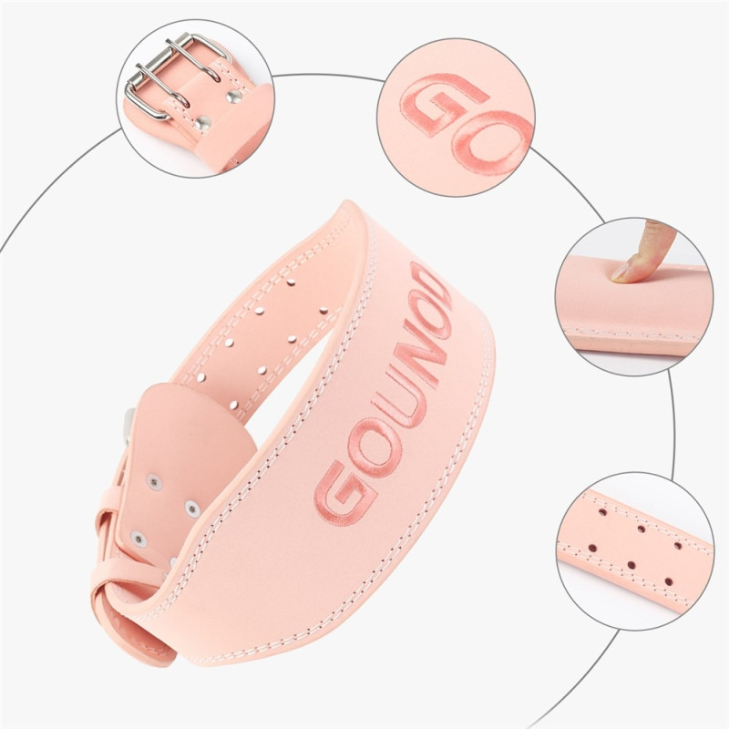 Midjebelte Vektløfting Styrkeløfting Knebøy Markløft Trening Midjestøtte Størrelse L