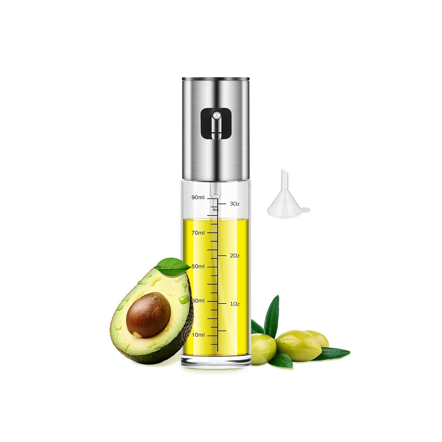 100ml Kitchen Cooking Oil Bottle 100ml Spray Bottle Olive Oil Vinegar Soy Sauce