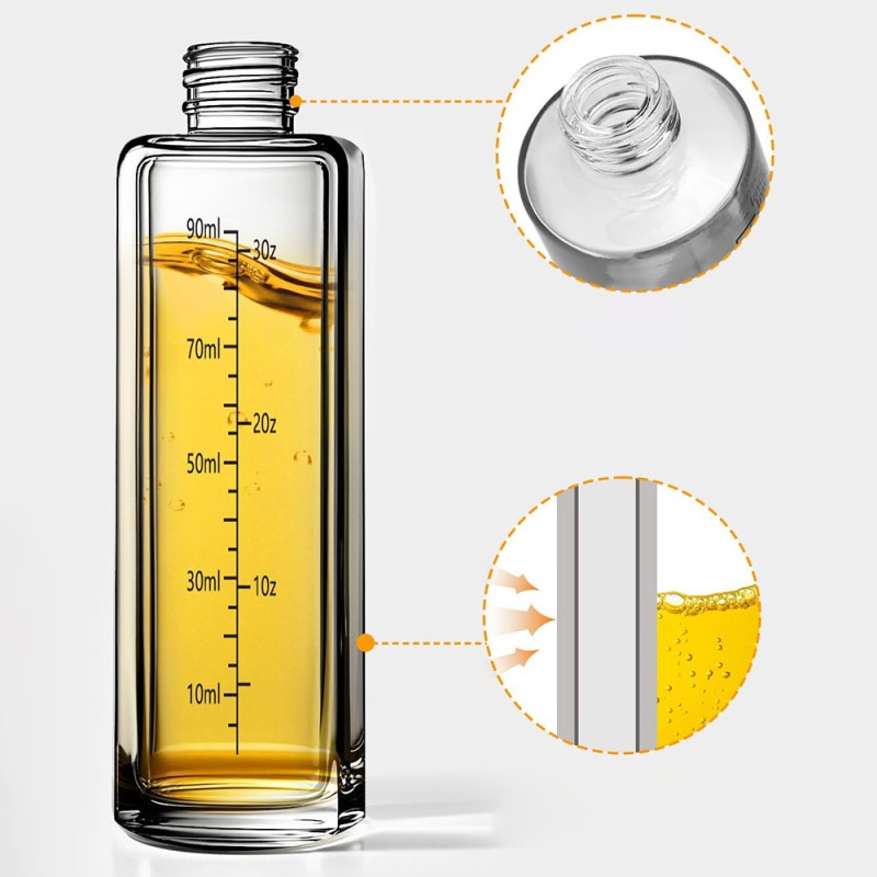 100 ml køkkenolieflaske 100 ml sprayflaske olivenolieeddike sojasauce