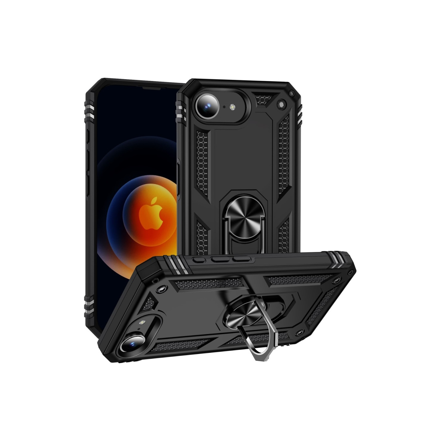 For iPhone 16e PC+TPU Shockproof Cover Phone Case