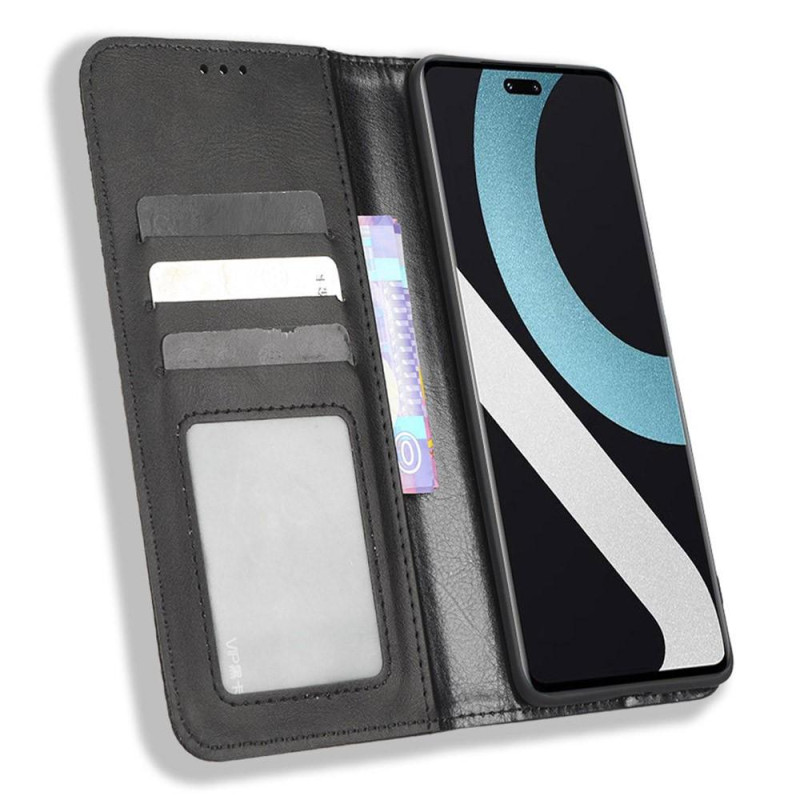 Xiaomi 13 Lite Stand Phone Case Full Protection Wallet Cover - Black