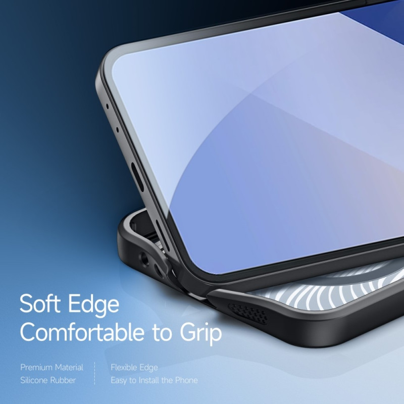 For Samsung Galaxy Z Flip7 5G Case DUX DUCIS Aimo Series Phone Cover REACH Certification - Black