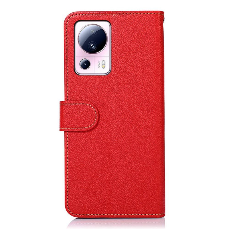 KHAZNEH Telefondæksel til Xiaomi 13 Lite/Xiaomi Civi 2 - Rød/Sort