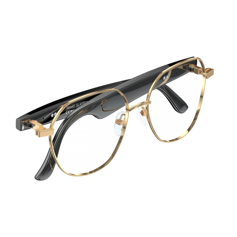 AI Real-time Translation Voice Assistant Smart Glasses Bluetooth Compatible