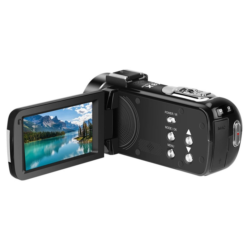 Video Camera ORDRO B320 3" IPS Infrared Night Vision 18X Zoom 30MP Digital Camera