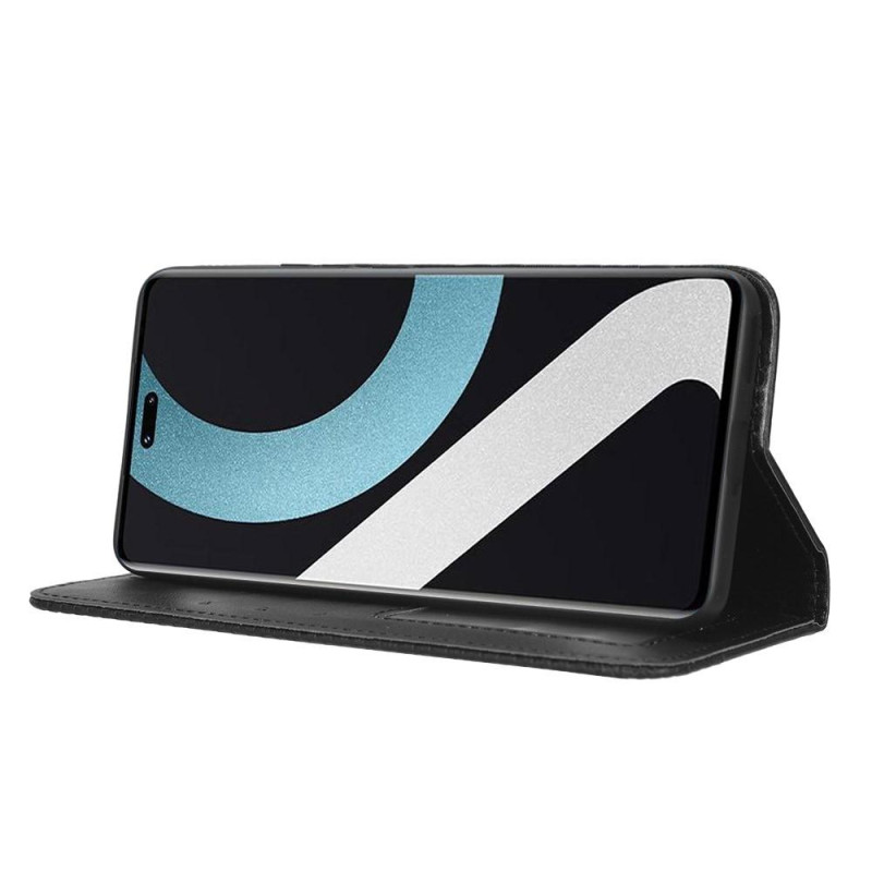 Xiaomi 13 Lite Stand Phone Case Full Protection Wallet Cover - Black