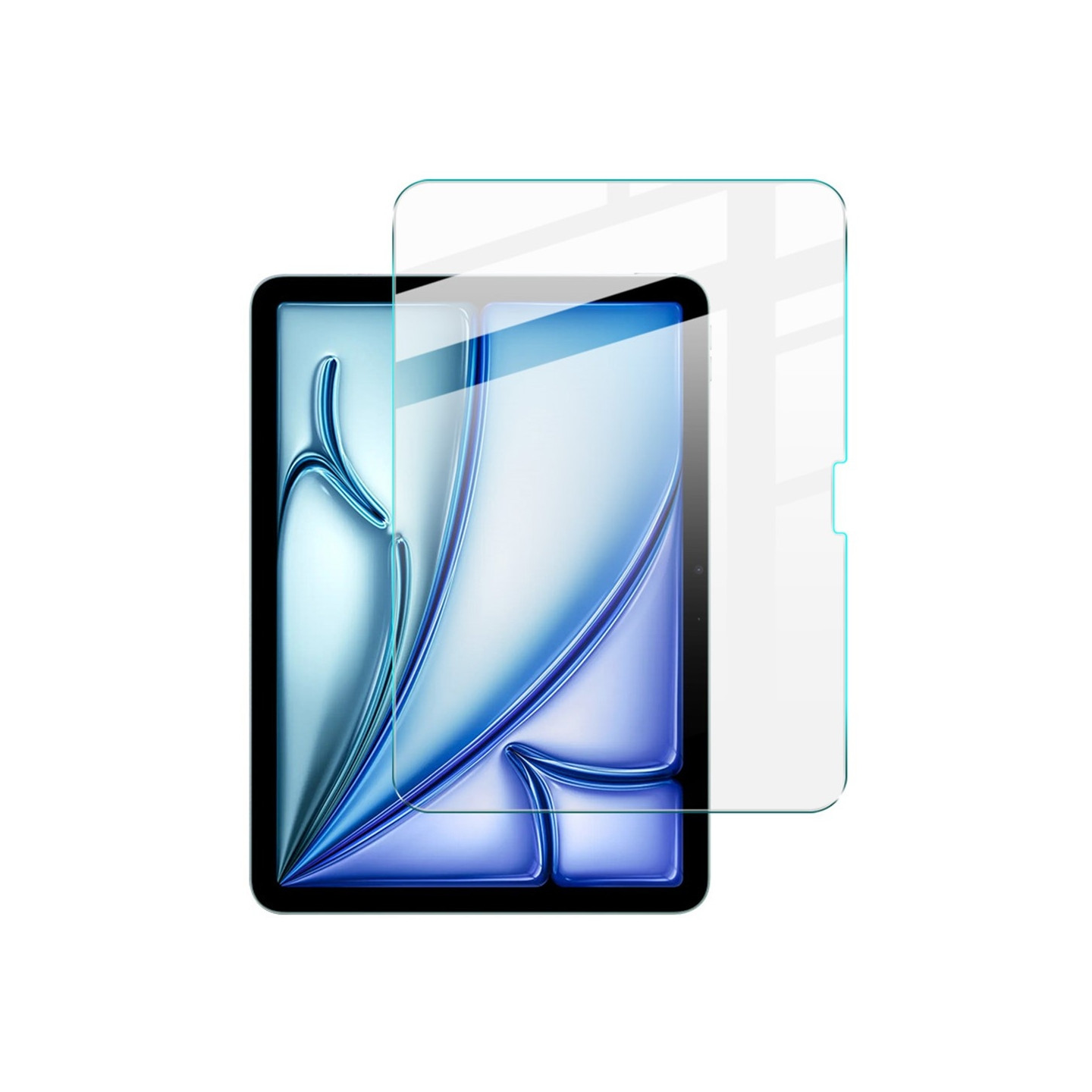 IMAK H Series For iPad Air 11 (2025) / (2024) Herdet Glass Skjermbeskytter Støtsikkert Beskyttelse