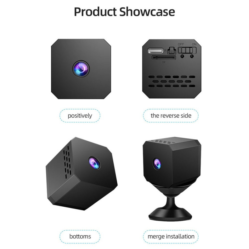 Security Camera Night Vision Surveillance Wireless Motion Detection Remote Viewing