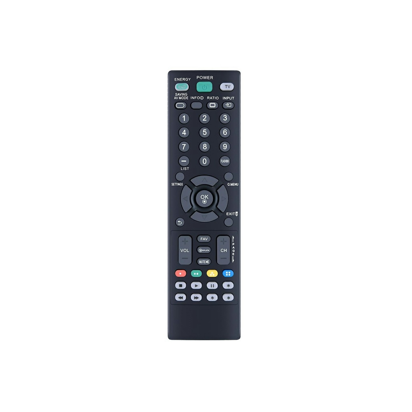 TV fjernkontroll Erstatning for AKB73655806 For LG TV