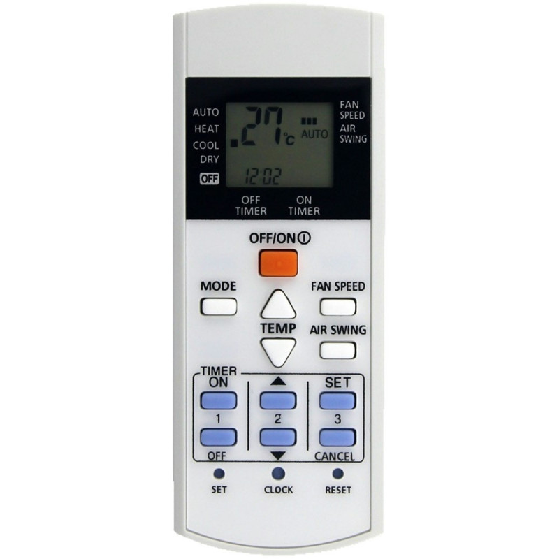 Replacement Remote Control for A75C3623 Panasonic Air Conditioner