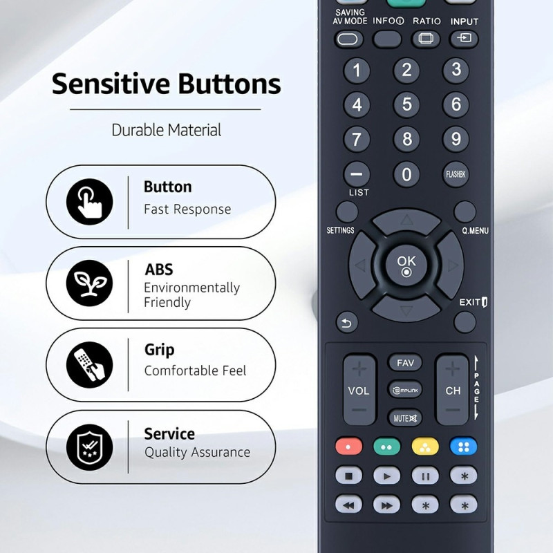 TV fjernkontroll Erstatning for AKB73655806 For LG TV