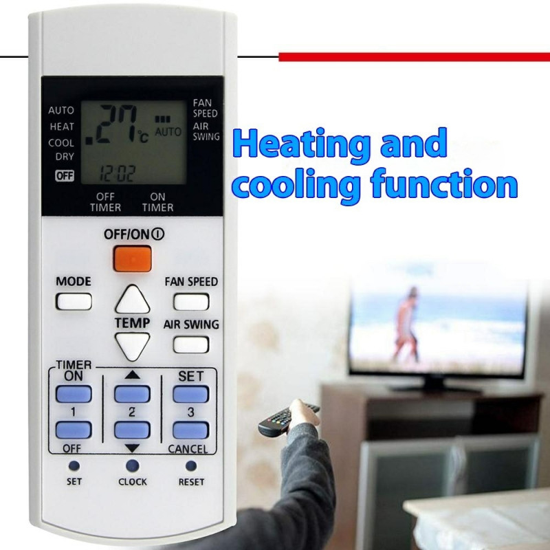 Replacement Remote Control for A75C3623 Panasonic Air Conditioner