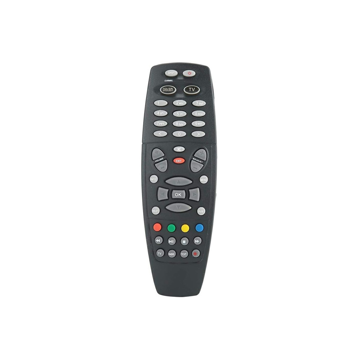 Udskiftning fjernbetjening til Dreambox DM800 / DM800HD / DM800SE Set Top Box