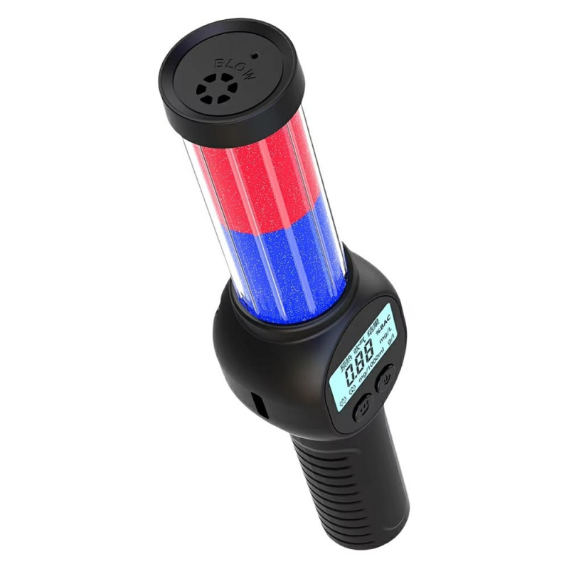 MR701 Alkoholtester Digital Alkometer Højpræcisionsdetektor med Lyd og Lys