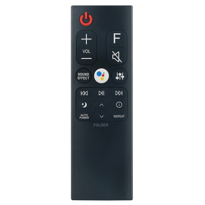 Erstatning fjernkontroll for AKB75595351 for LG Soundbar