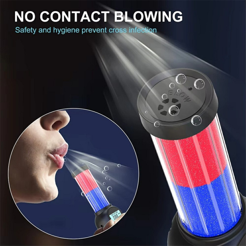 MR701 Alkoholtester Digital Alkometer Højpræcisionsdetektor med Lyd og Lys