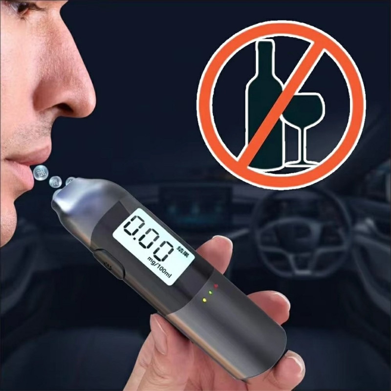 MR702 Alcohol meter high precision LCD screen digital alcohol meter voice broadcast