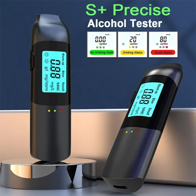 MR702 Alcohol meter high precision LCD screen digital alcohol meter voice broadcast