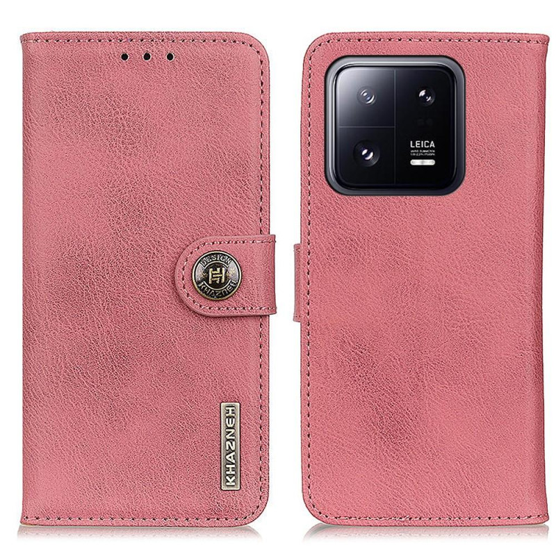 Xiaomi 13 5G KHAZNEH Wallet Stand Case - Pink