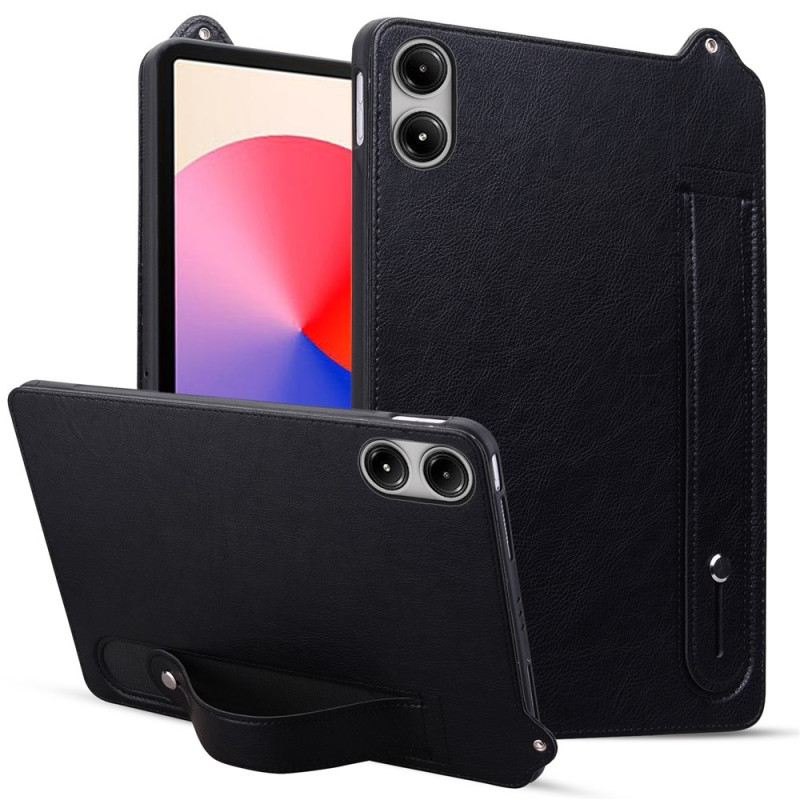 Til Xiaomi Redmi Pad 2 Etui Håndrem Stativ Cover - Sort