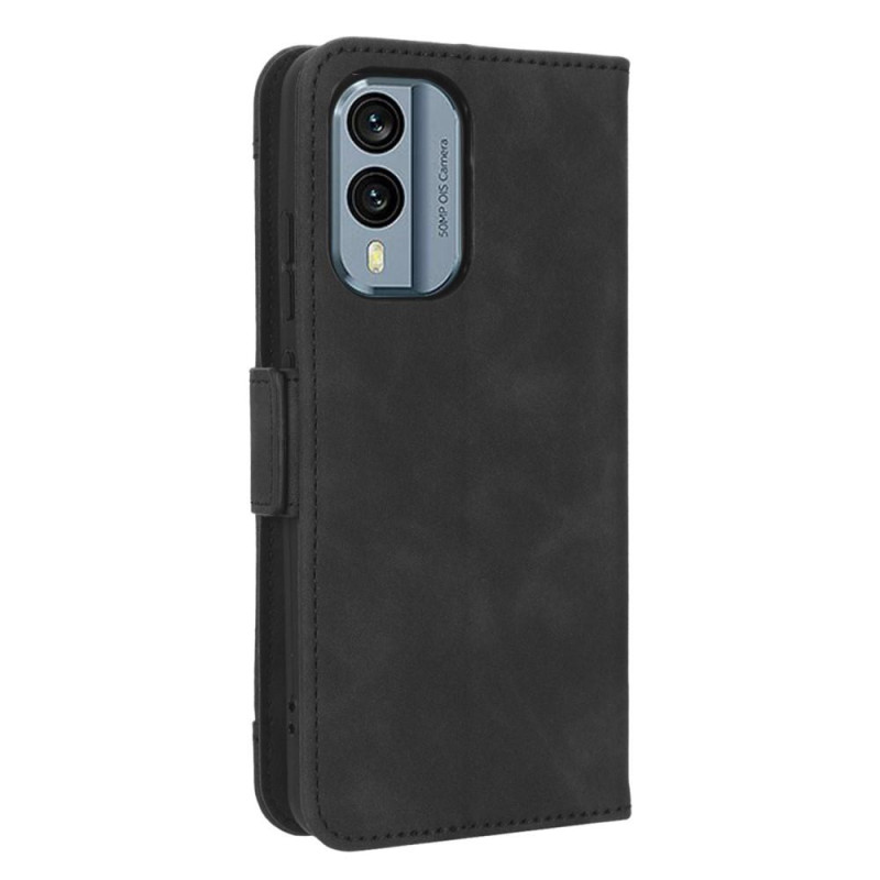 Nokia X30 5G Multiple Card Slots Phone Wallet Case - Black