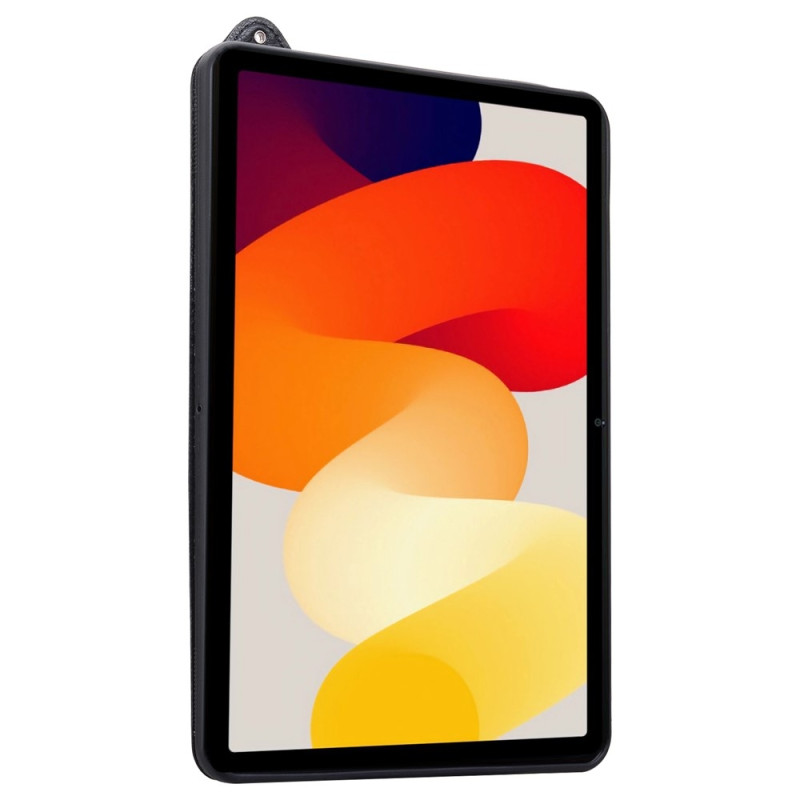För Xiaomi Redmi Pad 2-fodral med handrem och stativ - Svart