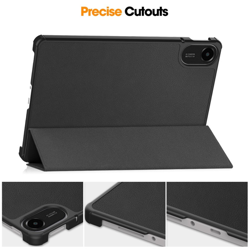 For Xiaomi Redmi Pad 2 Case Anti-Drop Stand Tablet Cover - Black