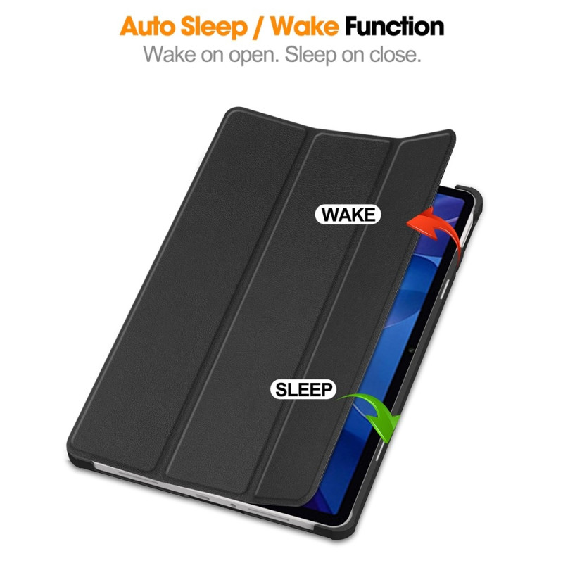 Til Xiaomi Redmi Pad 2 Cover Stødsikkert Stand Cover til Tablet - Sort