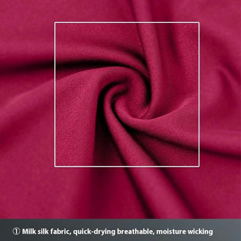 Muslim Headscarf Hijab Breathable Milk Silk Headwear - Black