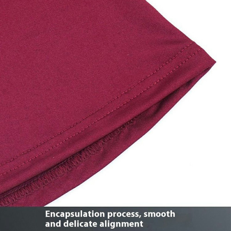 Muslimsk huvudduk Hijab Andningsbar Mjölksiden Huvudbonad - Svart