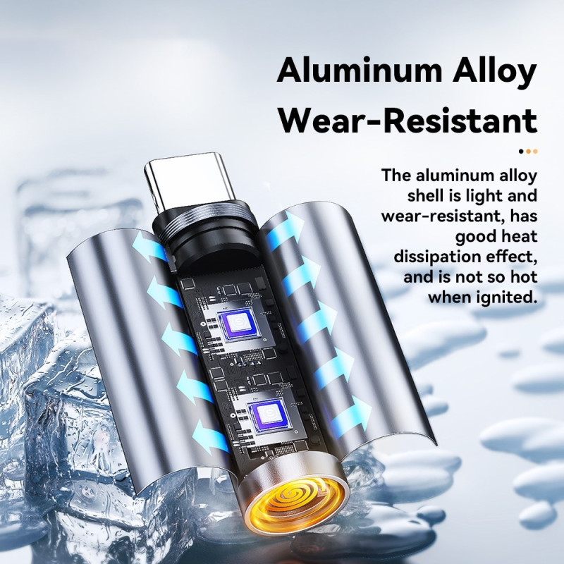 ESSAGER USB-C cigarette lighter lighter automatic shut-off