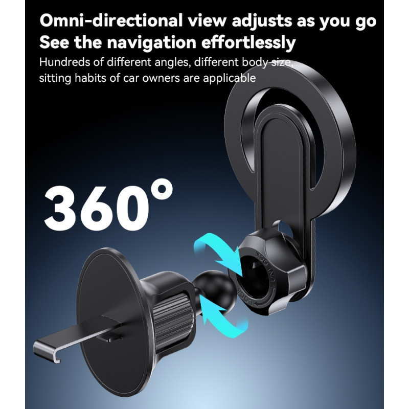 YESIDO Mobilholder Magnetisk Telefonholder Bil Kompatibel med MagSafe