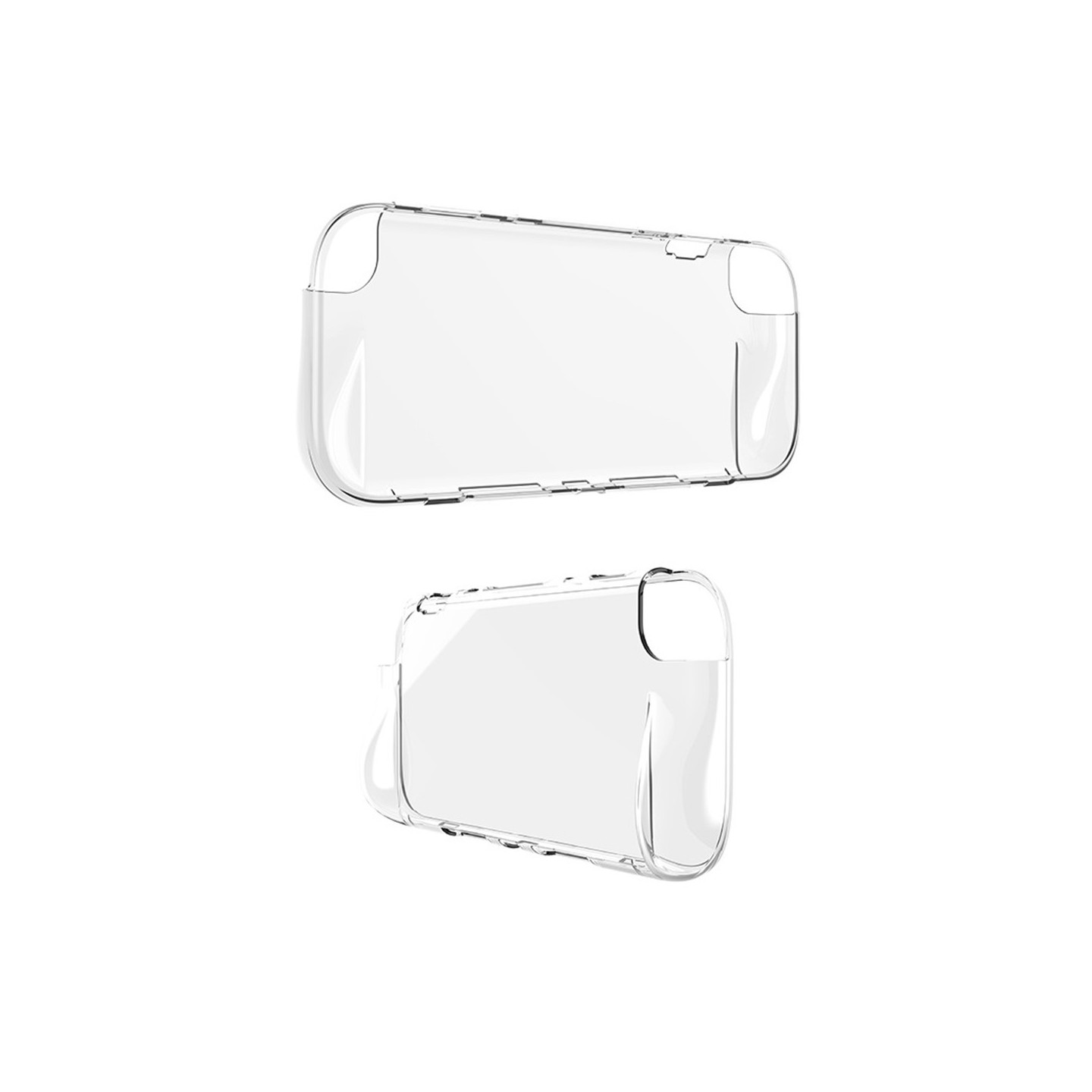 Kompatibel med Nintendo Switch 2 TPU Skyddsfodral Stötsäkert Skal - Transparent