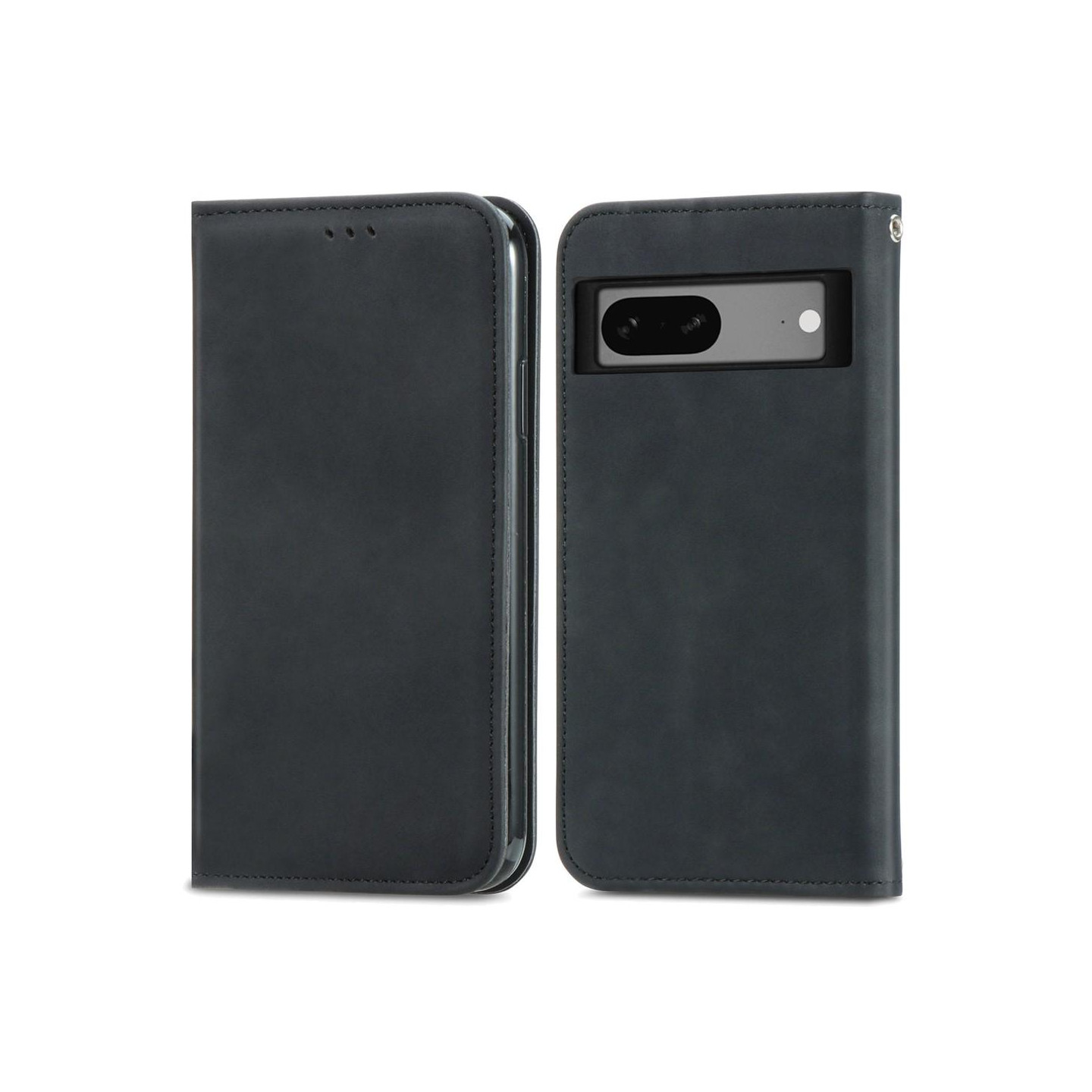 Google Pixel 7a Lommebok - deksel med Kortspor - Svart