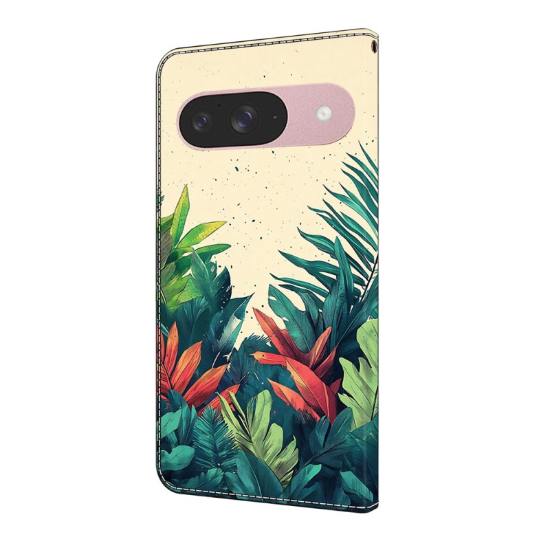 Til Google Pixel 10 Pro / 10 / 9 Pro / 9 Lommebok Dekket Mønstertrykt PU-lær Flip Stativ Mobildeksel