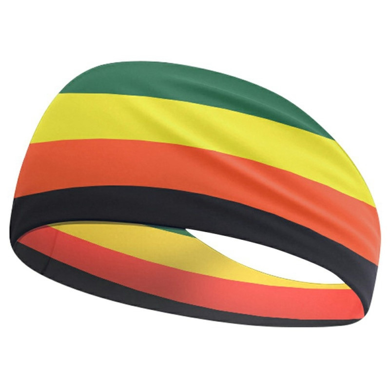 Marathon-hikipanta Hengittävä urheilupanta Fitness-hikoilua imevä hiuspanta