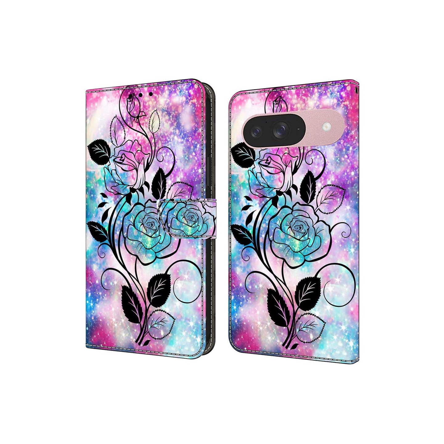 For Google Pixel 10 Pro / 10 / 9 Pro / 9 Wallet Case Pattern Printing PU Leather Flip Stand Phone Cover