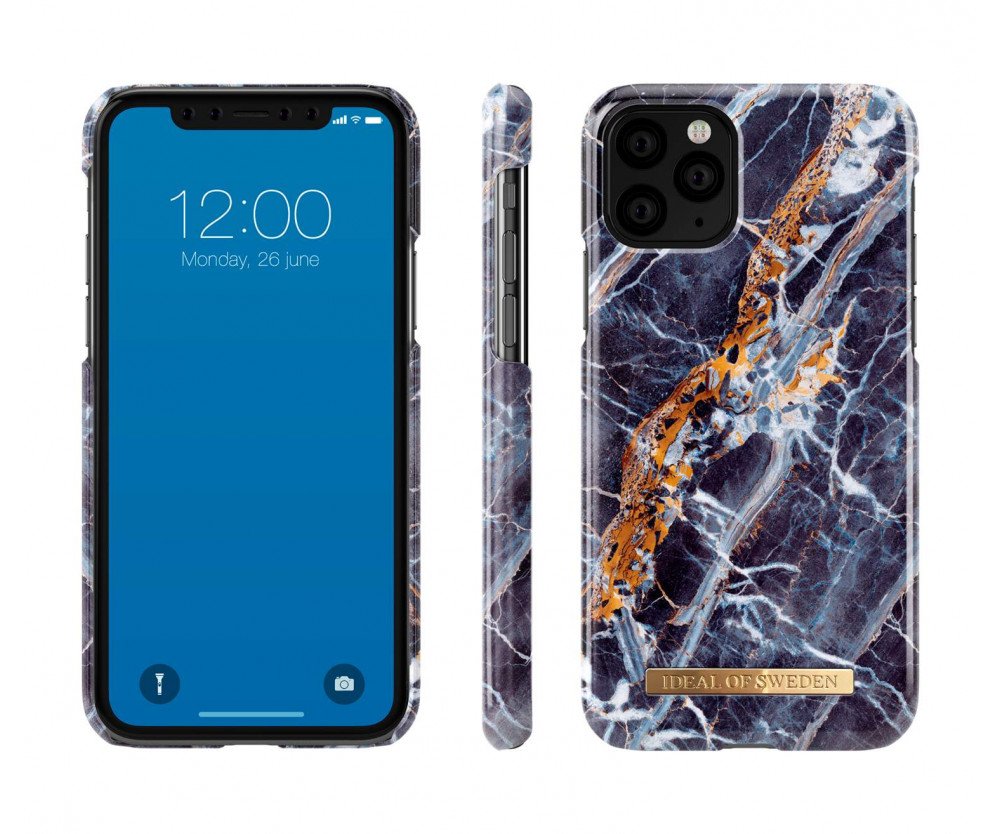 iDeal Of Sweden iPhone 11 Pro Max - Midnight Blue Marble