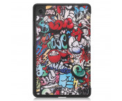 Tri-fold Fodral till Lenovo Tab M7 (1 Gen) - Graffiti