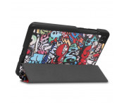 Tri-fold Fodral till Lenovo Tab M7 (1 Gen) - Graffiti