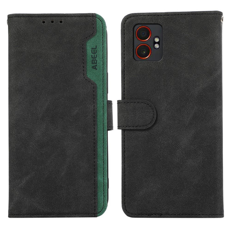 ABEEL For Samsung Galaxy XCover7 Pro Case Flip Phone Cover RFID Blocking