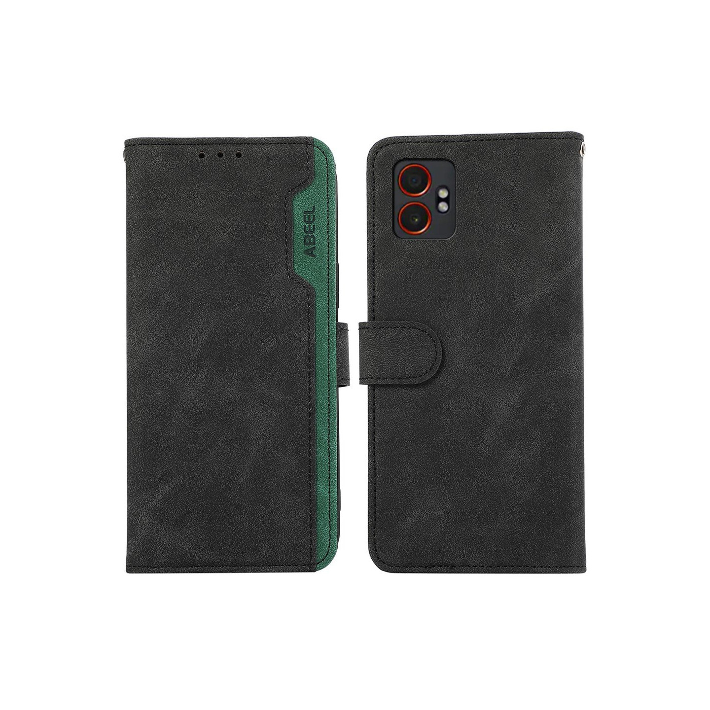 ABEEL För Samsung Galaxy XCover7 Pro Fodral Flipfodral med RFID-skydd