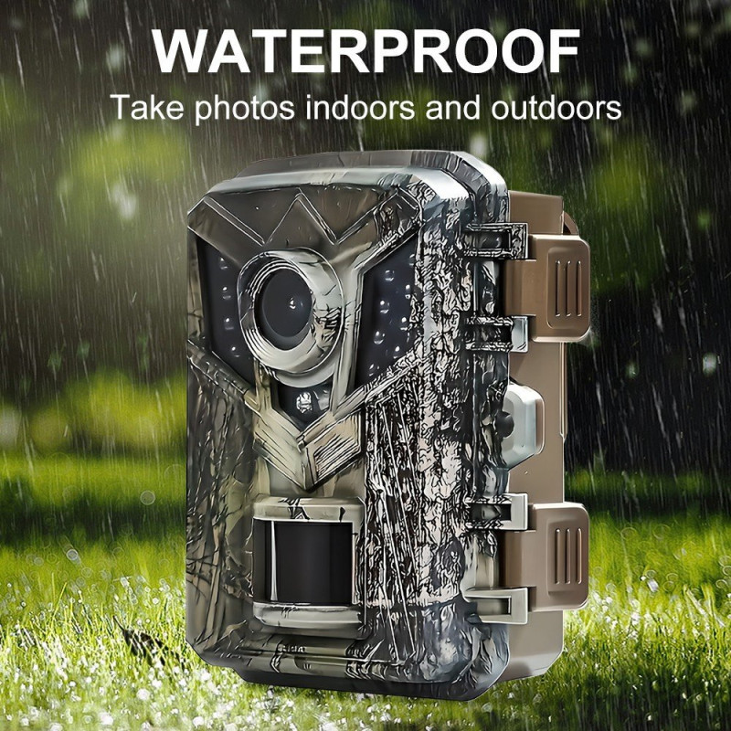 IP66 Waterproof 1080P HD Infrared Trail Cam Night Vision Monitor Hunting Camera