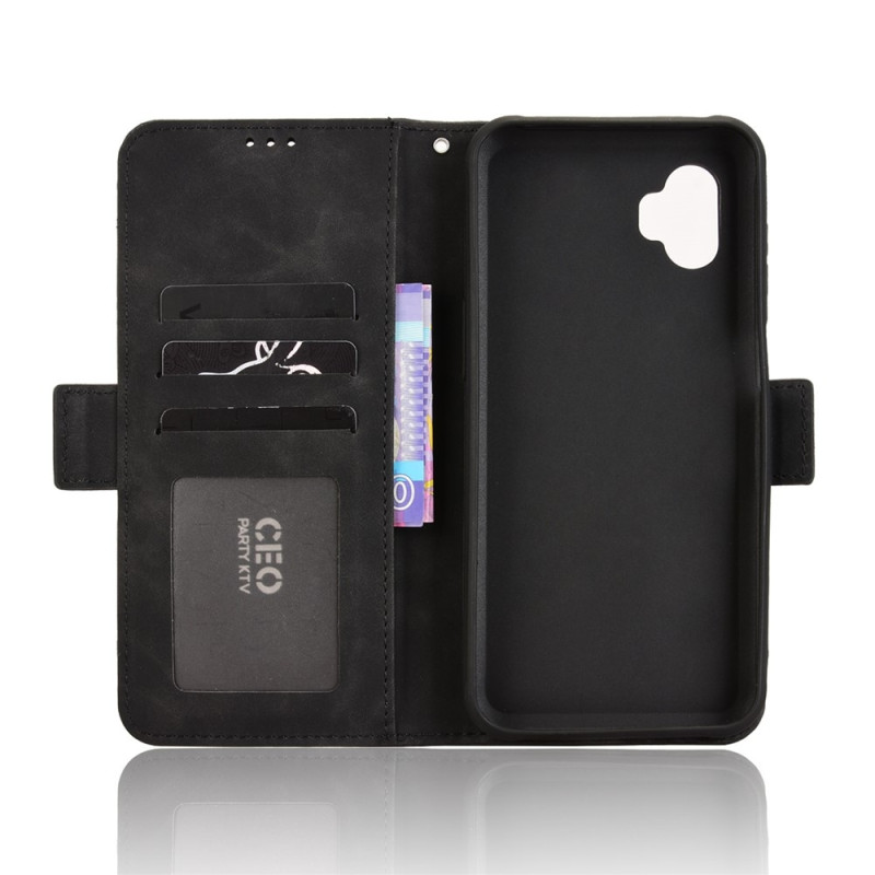 Til Samsung Galaxy XCover7 Pro Etui Telefonpung med Flere Kortlommer - Sort